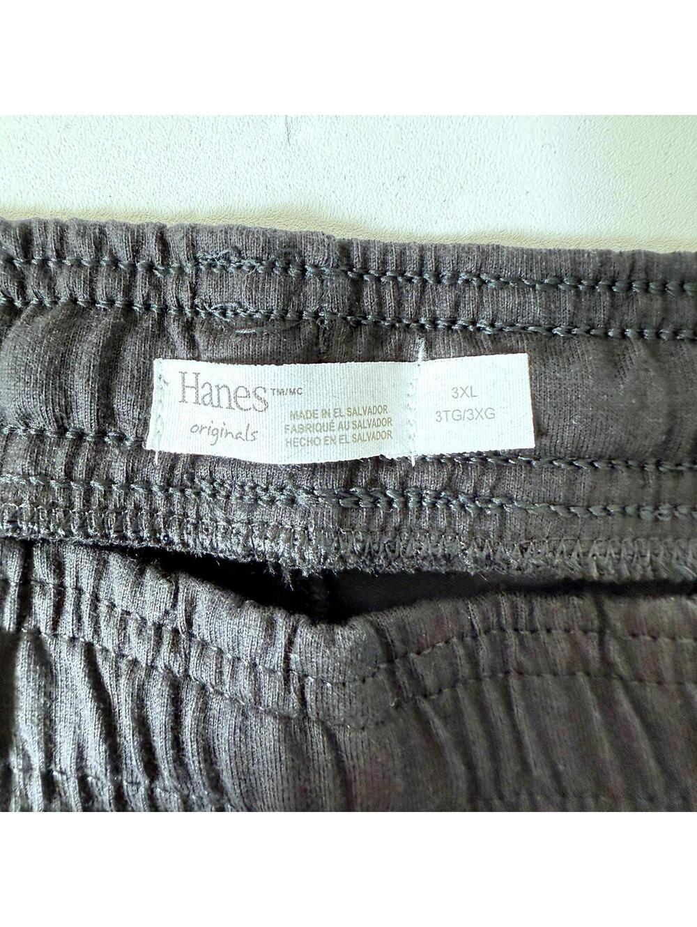 NWT Hanes Originals Men's Perfect Jersey Short w/Pockets - Size 3XL - Picture 6 of 7